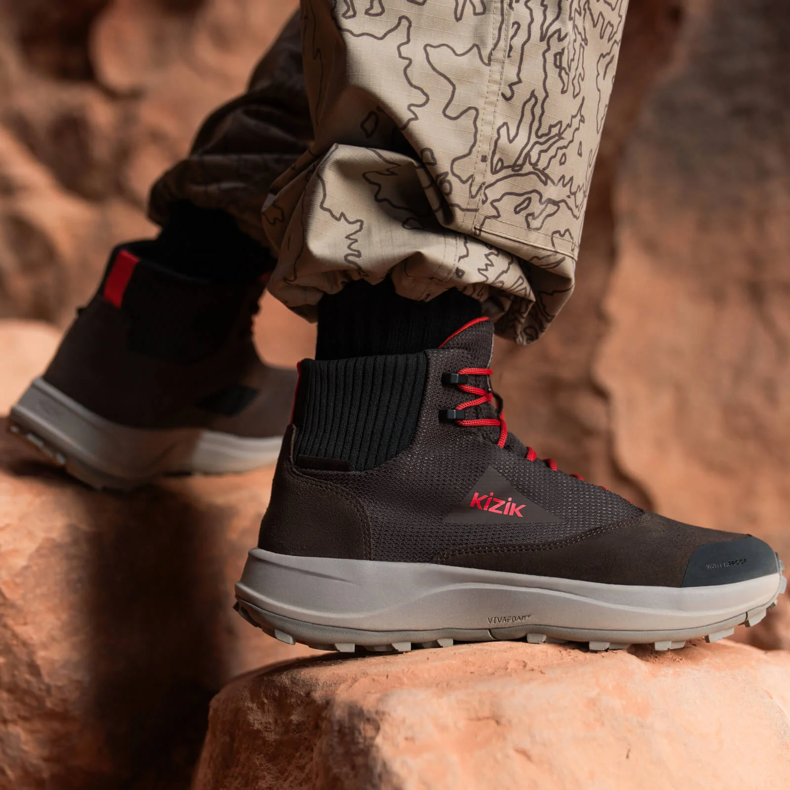 Men's Freedom Hike Waterproof - Demitasse/Morning Dove - Image 8