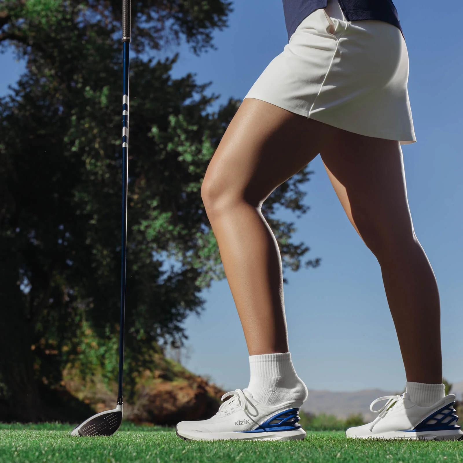 Women's Athens Golf - White/Surf the Web - Image 8