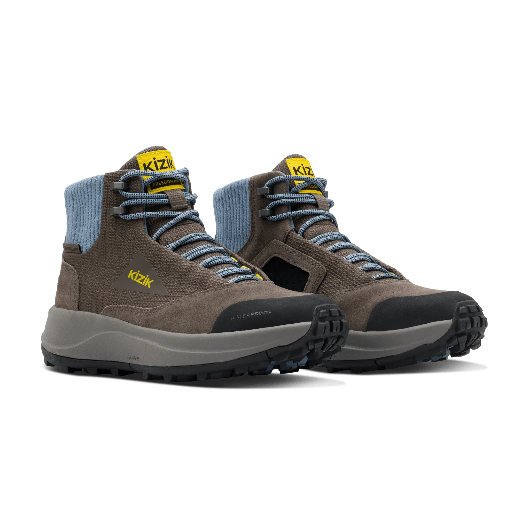 Women's Freedom Hike Waterproof - Major Brown / Windward Blue - Image 4